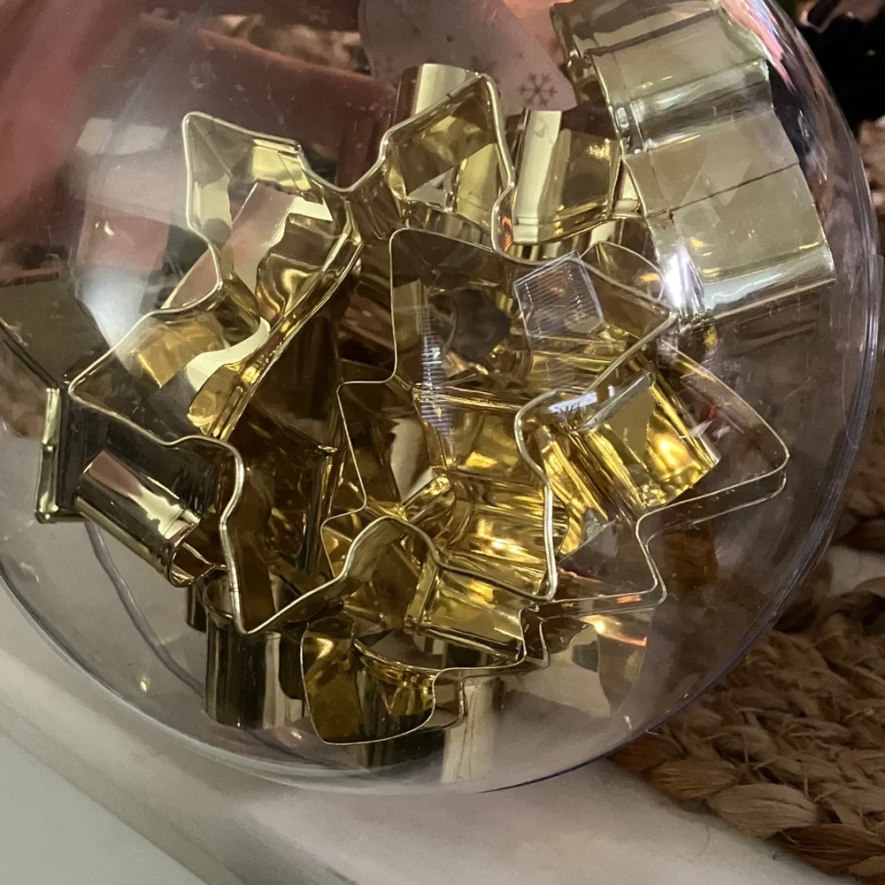 Gold Cookie Cutter Set